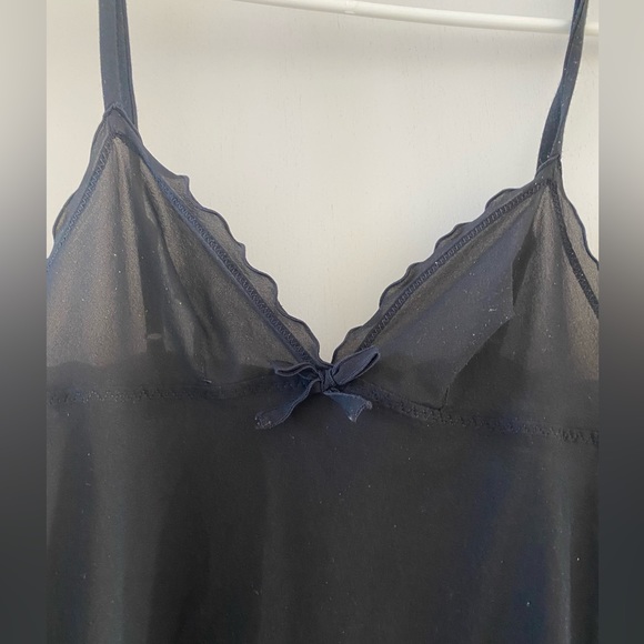 Princess Tam Tam Size 1 Black Slip Dress - Picture 2 of 4